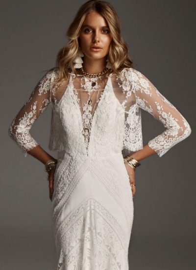 Lace blouse by Rue De Seine wedding dresses Adelaide