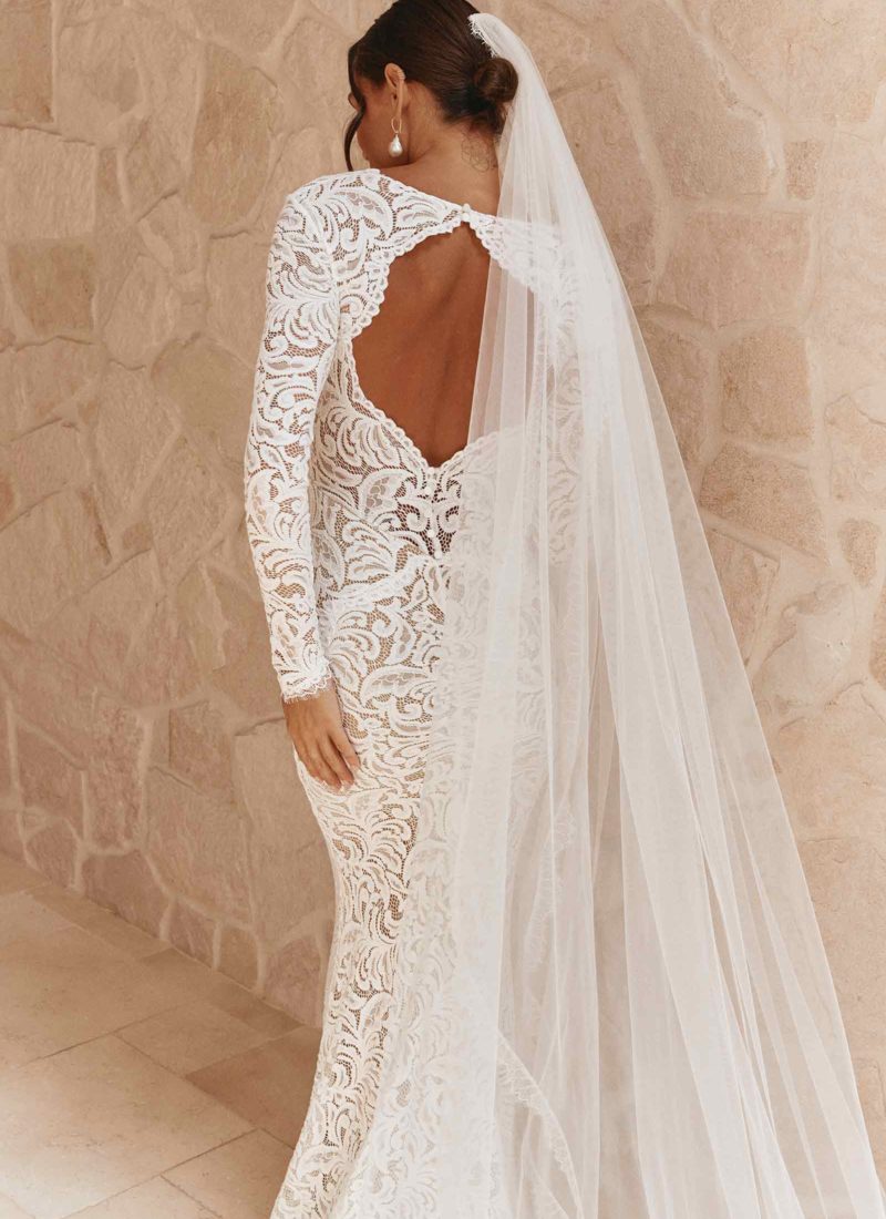 Grace Loves Lace Olive long sleeve wedding dresses Adelaide