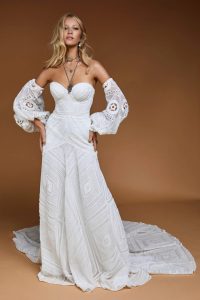 Boho wedding dresses Adelaide Rue De Seine Arizona gown