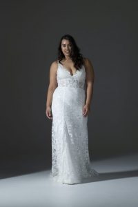 Hera Cuture plus size wedding dresses Adelaide Bosset gown