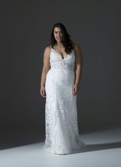 Hera Cuture plus size wedding dresses Adelaide Bosset gown