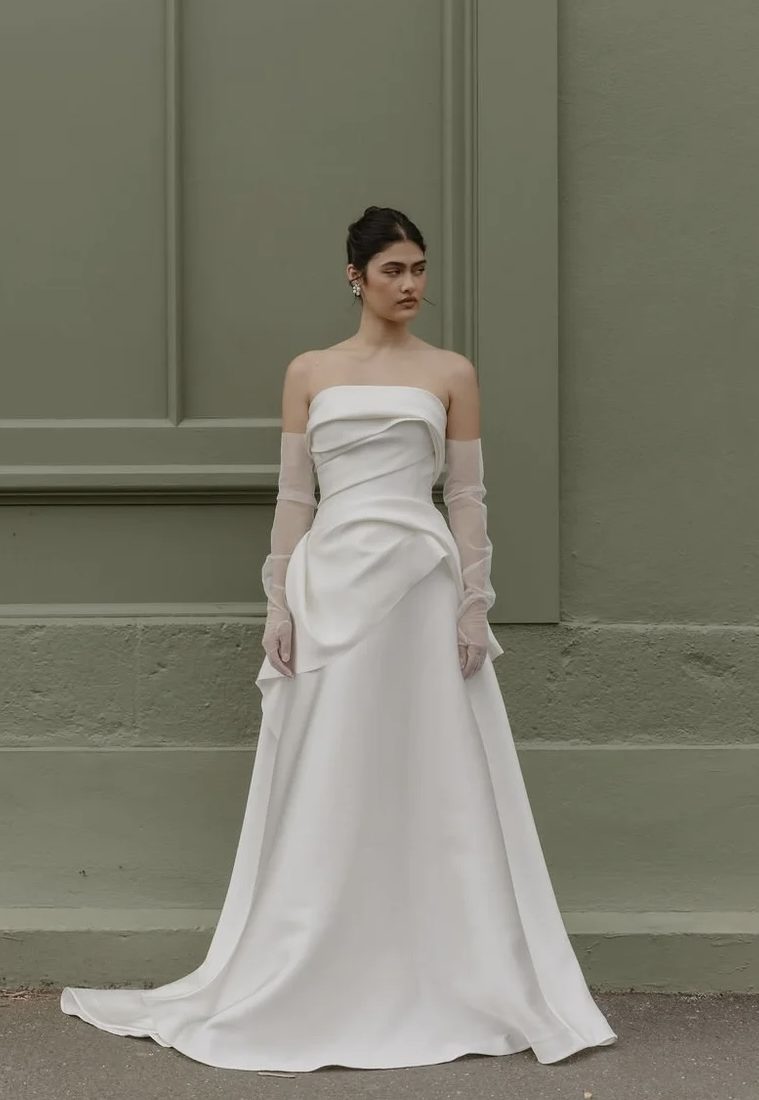 Georgia Young Modern Wedding Dresses Adelaide Romeo