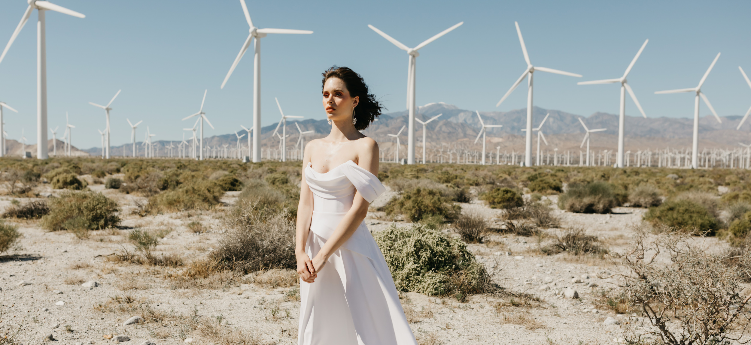 Georgia Young Palms Modern wedding dresses Adelaide