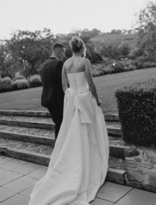 Lace up back KYHA wedding dress