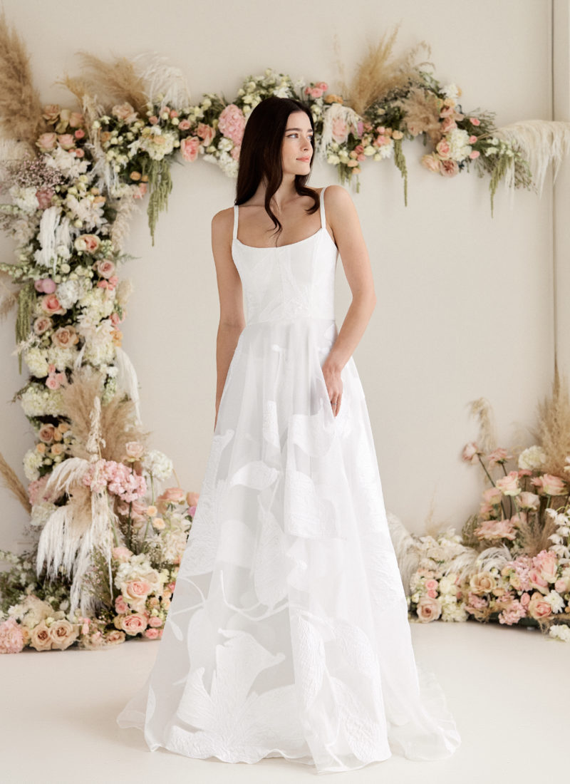Iris wedding dress by Truvelle