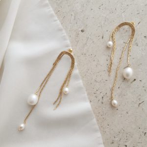 Maison Sabben French bridal drop earring available in Australia