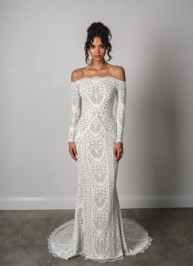 Grace Loves Lace Nathalia long sleeve wedding dresses Adelaide