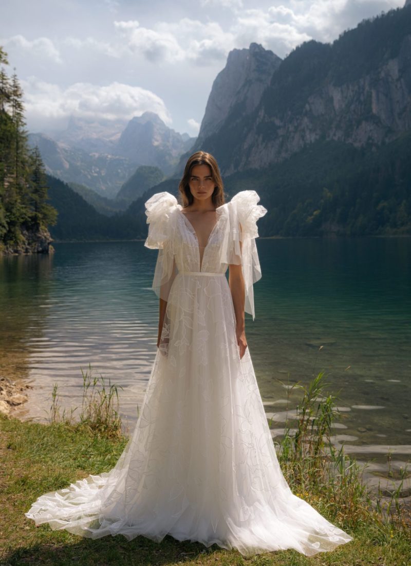 Daalarna lace A line wedding dresses Adelaide