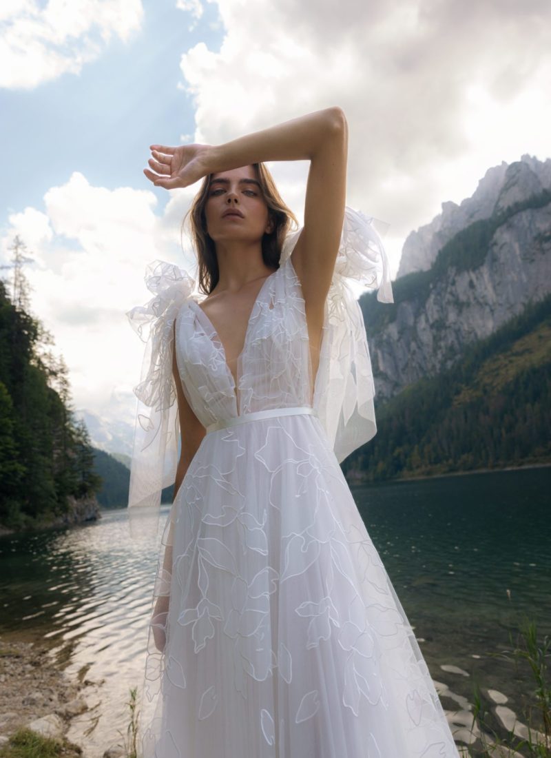 Daalarna lace A line wedding dresses Adelaide