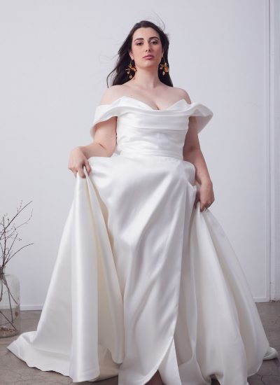 Hera Couture Le Belle plus size wedding dress Adelaide