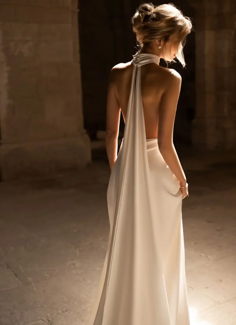 Eva Lendel halter neck wedding dresses Adelaide