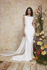 Cerise wedding dresses Adelaide Theia Couture